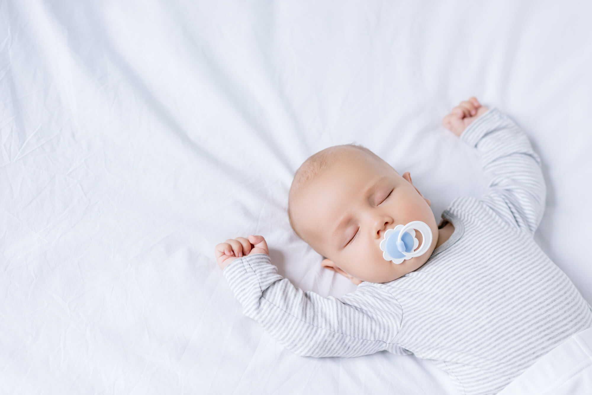 baby at the clinic for Infant Dental Exams in Coral Gables