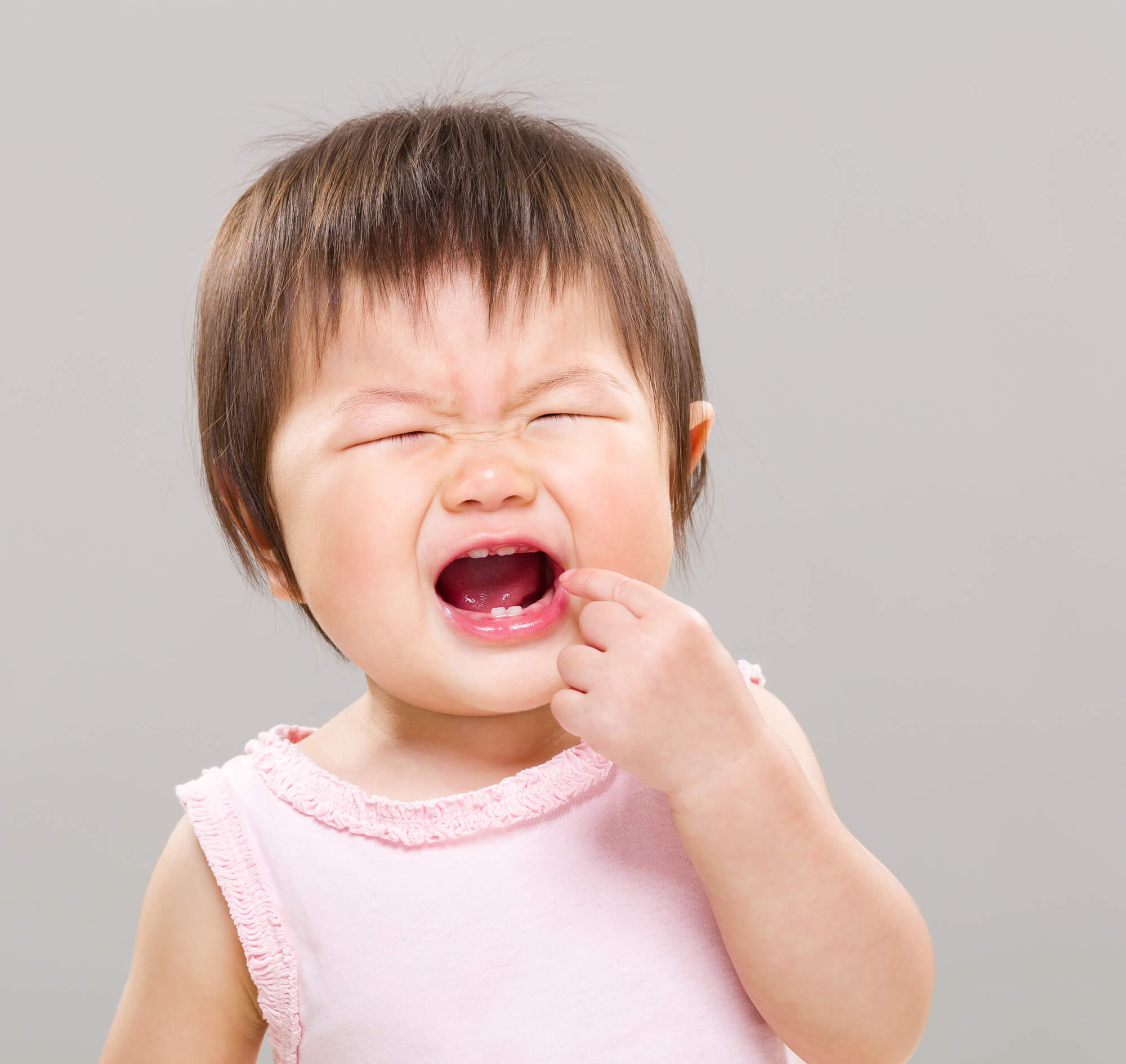 Baby with teeth pain Pediatric Dentist Coconut Grove